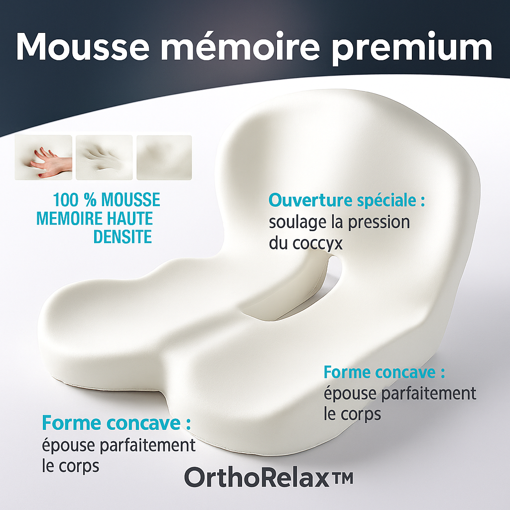 OrthoRelax™ – Coussin ergonomique